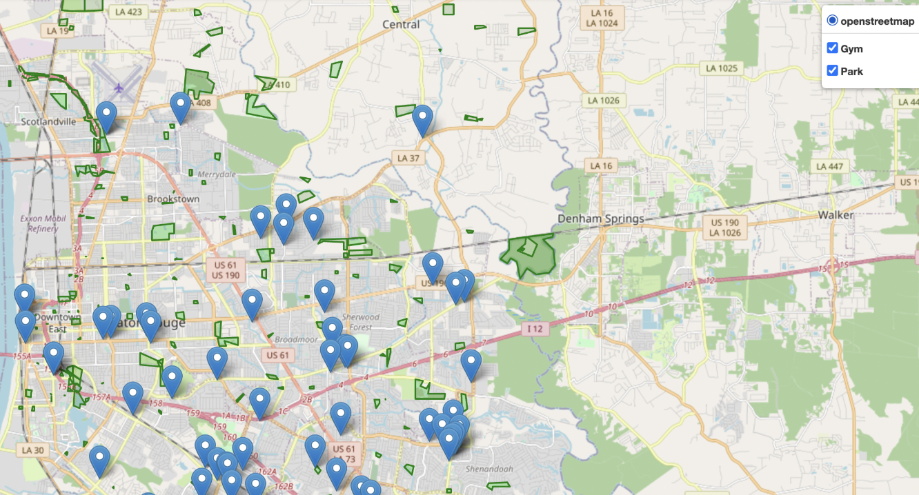 Urban Data Visualization screenshot